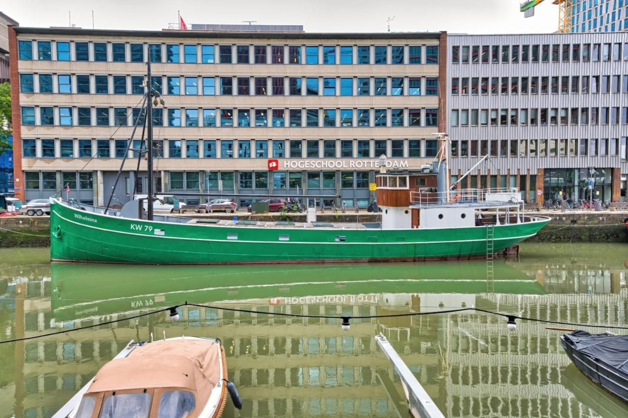 Boathotel Rotterdam Wilhelmina Exterior photo